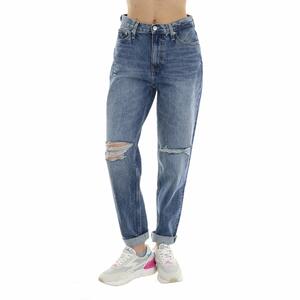 MOM JEANS BLU